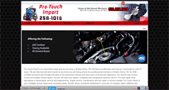 Desktop Screenshot of pro-touchrepair.com